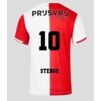 Stroje piłkarskie Feyenoord Calvin Stengs #10 Koszulka Podstawowej 2023-24 Krótki Rękaw